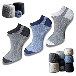 men39s cotton heel and toe low cut flat knit sportswear socks pack of 3