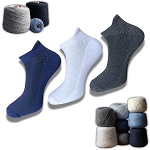 men39s cotton heel and toe low cut flat knit sportswear socks pack of 3