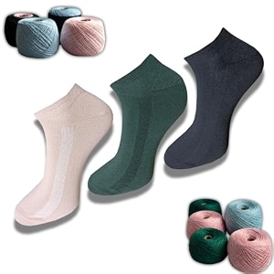 men39s cotton heel and toe low cut flat knit sportswear socks pack of 3