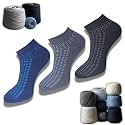 Men's Cotton Heel And Toe Low Cut Flat Knit Sportswear Socks (Pack of 3)