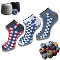Men's Cotton Heel And Toe Low Cut Flat Knit Sportswear Socks (Pack of 3)