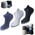 Men's Cotton Heel And Toe Low Cut Flat Knit Sportswear Socks (Pack of 3)