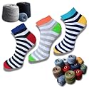 Men's Cotton Heel And Toe Low Cut Flat Knit Sportswear Socks (Pack of 3)
