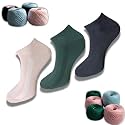 Men's Cotton Heel And Toe Low Cut Flat Knit Sportswear Socks (Pack of 3)