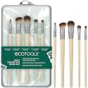 EcoTools Daily Defined Eye Brush Kit,Makeup Brushes For Liquid,Powder,& Cream Eyeshadow & Eyeliner Application,Eco-Friendly Eye Brushes,Synthetic Hair,Cruelty Free,5 Piece Set,(Pack of 8)