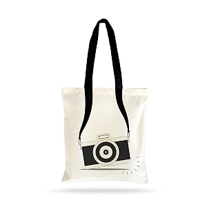 fashionable design tote bags women shoulder bag-printed silhoutte cotton bag-zipper-ecofriendly travel bag-pack of 1