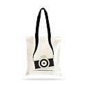 Fashionable Design Tote Bags Women Shoulder Bag-Printed Silhoutte Cotton Bag-Zipper-Ecofriendly Travel Bag-Pack of 1