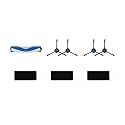 ECOVACS Original Accessory Kit for DEEBOT T30 PRO Omni &amp; T30S PRO Omni, Replacement Parts Spares Main Roller Brush Side Brushes Dual Anti-Bacterial EPA Filters Set (Not Compatible with Other Models)