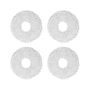 ecovacs original accessory reusable mopping pads pack of 4 for deebot n30 pro omni washable microfiber cloth cleaning pads floor wipes floor tiles grey spares not compatible to any other model
