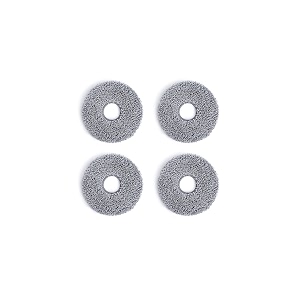 ecovacs original accessory reusable mopping pads pack of 4 for deebot t30 pro omni amp t30s pro omni washable microfiber cloth cleaning pads hard floor wipes not compatible with other models