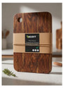 ECOVY SHEESHAM Wood Thick Chopping Board12x8x1inch For