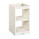 ECR4Kids 2-Cube Double-Sided Vertical Storage Organizer, Classroom Furniture, White Wash