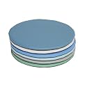 ECR4Kids SoftZone Colorful Round Floor Pad Seating Set, Classroom Furniture, Contemporary, 6-Piece