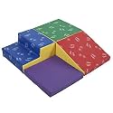 ECR4Kids SoftZone Junior Little Me Corner Climber, Beginner Playset, Hands and Feet, 4-Piece