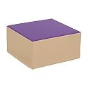 ECR4Kids SoftZone Junior Mix n' Match Pedestal, Beginner Playset, Purple