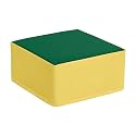 ECR4Kids SoftZone Junior Pedestal Play Block Corner Climber, Beginner Playset, Assorted