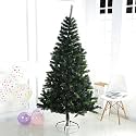 eCraftIndia Green Artificial Christmas Tree 6 Feet Xmas Pine Tree with Stand for Table Indoor Outdoor Home Living Room Office Church Decor | Merry Christmas Decorations Items for Home