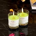 eCraftIndia Glass Vanilla Scented Candles for Home Decor - Candles for Diwali Christmas Birthday Valentine's Day (Jasmine)