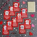 eCraftIndia Set of 10 Messages Greeting Card for Wife | Valentine Gift for Wife | Gift Cards | Greeting Cards for Valentine's Day | Valentine Cards