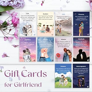 ecraftindia set of 10 messages greeting cards for girlfriend  valentine gift for girlfriend  gift cards  greeting cards for valentine39s day  valentine cards