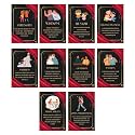 eCraftIndia Set of 10 Messages Greeting Cards for Brothers | Gift Cards for Birthday Bhai Dooj Raksha Bandhan