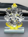 Artisyn Double Sided Car Ganesha Showpiece Decorative Showpiece  -  7.5 cm
