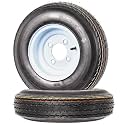 eCustomrim 2-Pack Trailer Tire Rim Assembly 480-8 4.80-8 8 Inch LRC 4 Lug