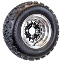 eCustomrim 20X10.00-10 Golf Cart ATV Offroad Tire Wheel Assembly 10X7 Gloss