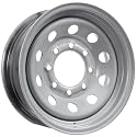 eCustomrim Trailer Wheel 16X6 16 Inch 8 Lug On 6.5 Silver Modular Rim
