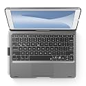 edaiser Swivel Keyboard Case iPad 10.2" (9th 8th 7th), Air 3rd Gen Gray