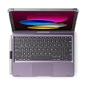 edaiser Swivel Keyboard Case for iPad 11th (A16) &amp; 10th Generation, Purple