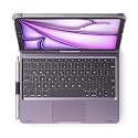 edaiser Swivel Keyboard Case for iPad Air 11" &amp; 4th/5th Gen, Pro 11 Purple
