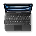 edaiser Swivel Keyboard Case for iPad Pro 11-inch M5 M4 (2025 2024) Black