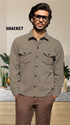 Eddicted Full Sleeve Solid Men Jacket