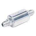 Edelbrock Russell 650140 Polished Aluminum Competition Fuel Filter