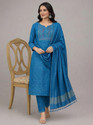 Edeltraud collection Women Kurta Pant Dupatta Set