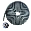 Edge Trim Black Small, Flexible PVC Edge Protector,Rubber U Channel Edge Trim,Fits Edge 1/16 to 1/8 Inch (32FT)