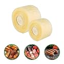 Edible Drying Natural Sausage Casing, Sausage Casings for Flavorous Homemade Sausages Ham,Breakfast Sausage,Italian Sausage,Knoblewurst,Pepperoni,Bologna Sausage and Most Sausage (8m/26ft),Φ43mm