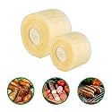 Edible Drying Natural Sausage Casing, Sausage Casings for Flavorous Homemade Sausages Ham,Breakfast Sausage,Italian Sausage,Knoblewurst,Pepperoni,Bologna Sausage and Most Sausage-8m/26ft,Φ50mm