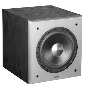 edifier t5 powered subwoofer - 70w rms active woofer with 8 inch driver and low pass filter
