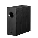 Edifier T5s Powered Active Subwoofer with 70W RMS, 8" Long-Throw Woofer, Deep Bass (35Hz) Speaker, Built-in Amp, Low Distortion, Phase Selector & Energy-Studio Audio, Black (Renewed)