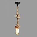 Edison lamp Rope HangingPendant Vintage Industrial loft
