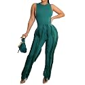 EDITCOZY Women Sexy Two Piece Outfits Fringe Pants Set Club Party Going Out