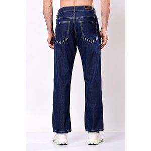 EditLook Mens Denim Cotton Blend Oversized Loose