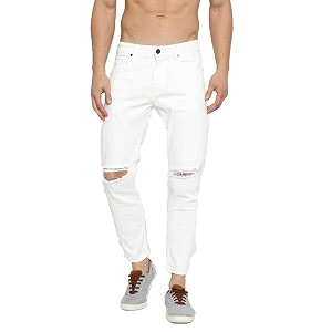 EditLook Mens Slim Fit Denim Jeans