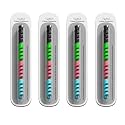 EDNITA (16 Pcs Spiral Cable Protector Chargers Cable Protector Data Cable Protective Sleeve Headphone Saver Charger Protective Case for Phone, USB, All type of Wires