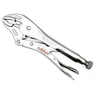 edox taparia 1643 984 inch 250 mm curved jaw nose locking pliers mole vise  vice grip