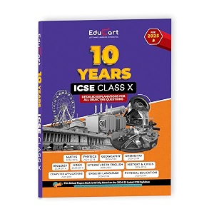 old educart icse 10 years solved papers class 10 physics chemistry mathematics biology history and civics geography hindi english language amp  prescribed by cisce for 2025 examinations