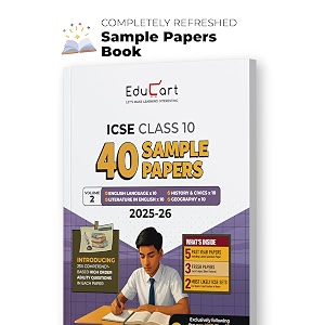 educart icse sample paper class 10 2026 volume 2  history amp civics geography english language and literature in english books for 2025-26 board exam