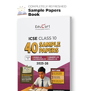 educart icse sample paper class 10 2026 volume 1  physics chemistry biology and mathematics in english books for 2025-26 board exam